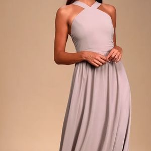 Lulu's Air of Romance Maxi Dress sz Large